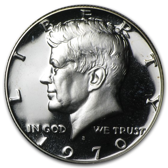 1970-S Kennedy Half Dollar Gem Proof 1970-S Kennedy Half Dollar Gem Proof